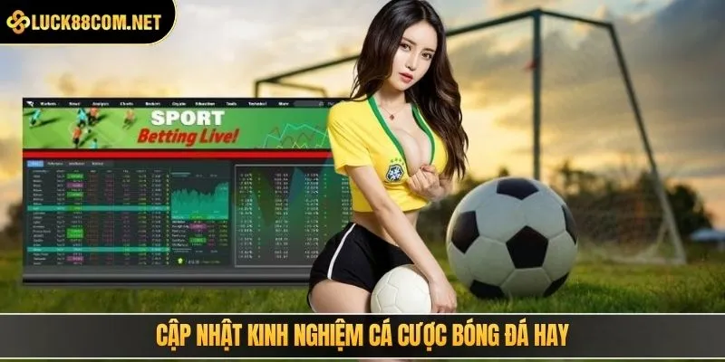 Cập nhật kinh nghiệm cá cược bóng đá hay